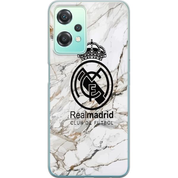 OnePlus Nord CE 2 Lite 5G Läpinäkyvä kuori Real Madrid