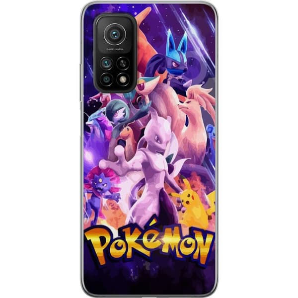 Xiaomi Mi 10T Pro 5G Läpinäkyvä kuori Pokemon