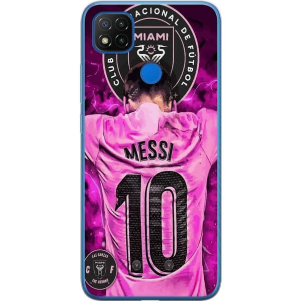 Xiaomi Redmi 9C Genomskinligt Skal Messi