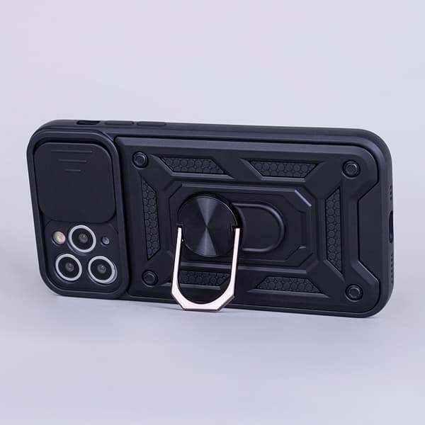 Defender Bakskal till Motorola Moto E14 / G24 / G04 - Svart