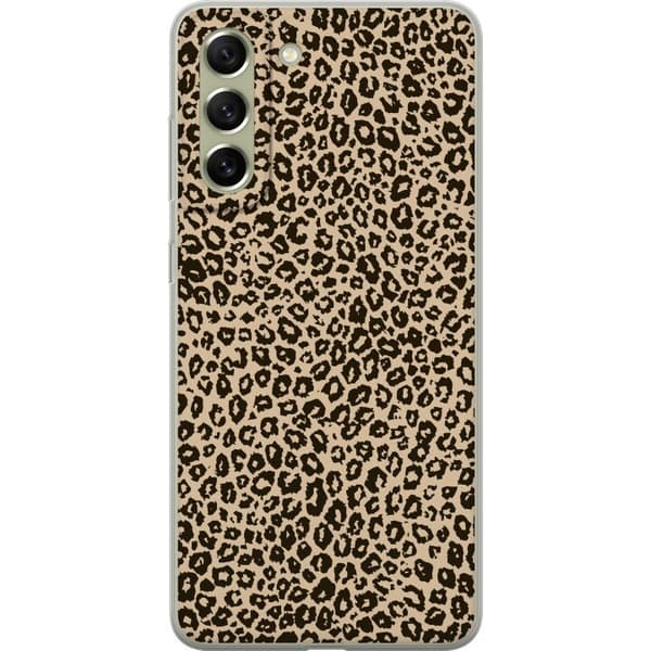 Samsung Galaxy S21 FE 5G Gjennomsiktig deksel Leopardskisse