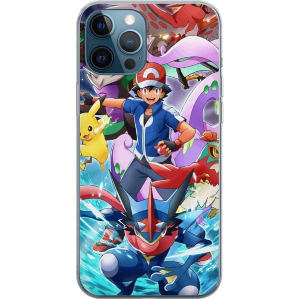Apple iPhone 12 Pro Gennemsigtig cover Pokemon