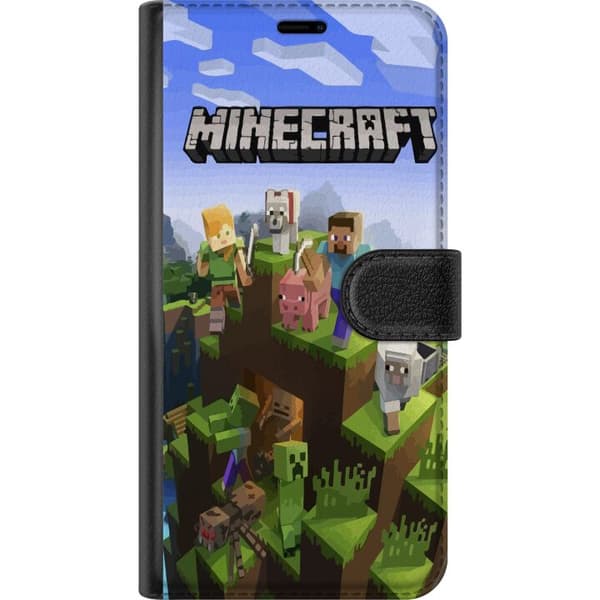 Motorola Moto E14 Lommeboketui Minecraft