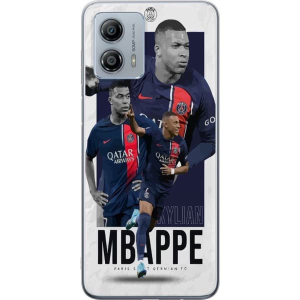 Motorola Moto G53 Gennemsigtig cover Kylian Mbappé