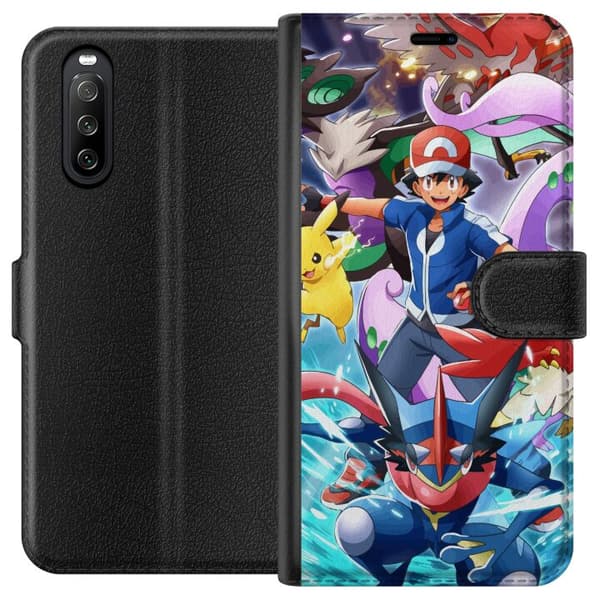 Sony Xperia 10 III Tegnebogsetui Pokemon