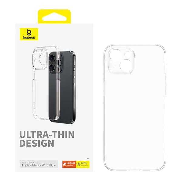 Telefoncover til iPhone 15 Plus Baseus OS-Lucent Series (Klar)