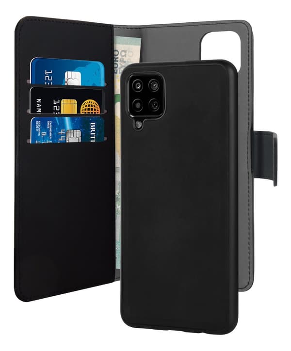 Samsung Galaxy A12 Wallet Detachable, black