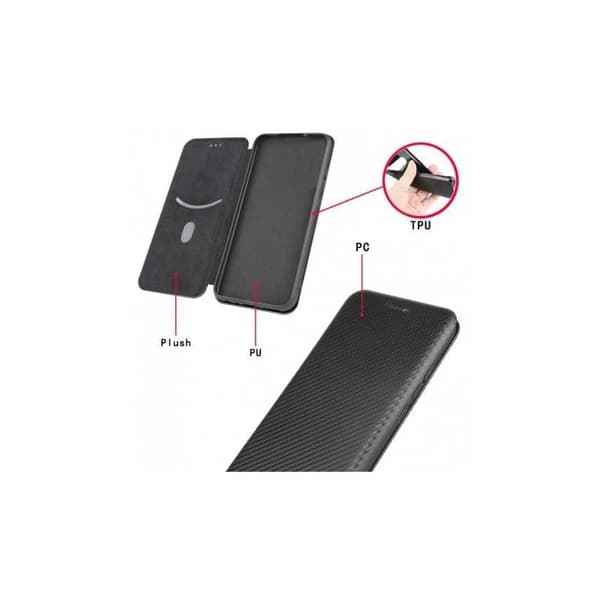 Samsung A32 5G Flip Case Card Slot CarbonDreams