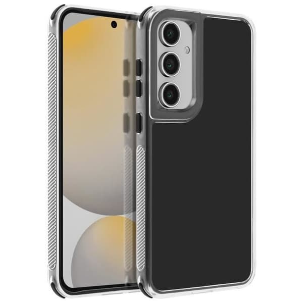 Coque Bumper - AVIZAR - Samsung Galaxy S24 FE - Stötabsorberande - Förstärkta hörn - Lätt design