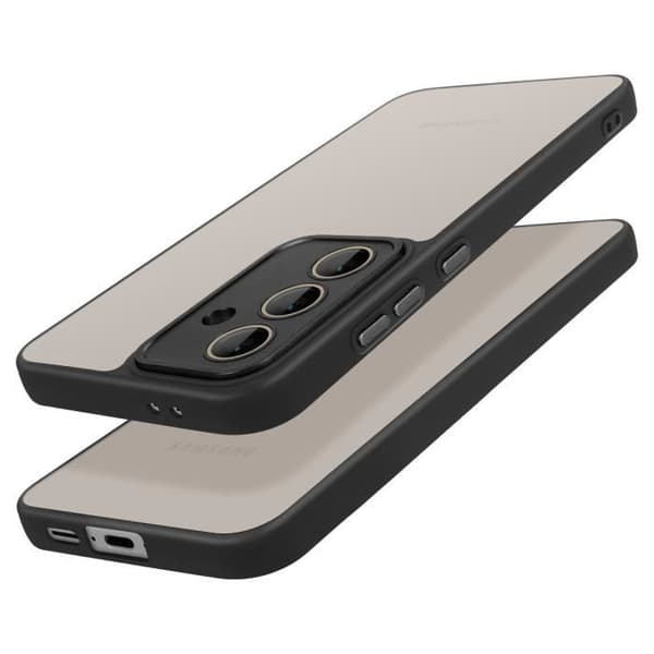Fodral till Samsung Galaxy S24 FE Hard Back Soft Contour Svart