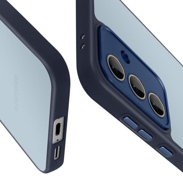 Coque - AVIZAR - Samsung Galaxy S24 FE - Semi-rigid - Slitstark - Trendig design