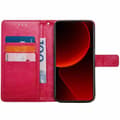 Miniatyrbild 1 av 4: Plånboksfodral 3-kort Xiaomi 15 - Rosa