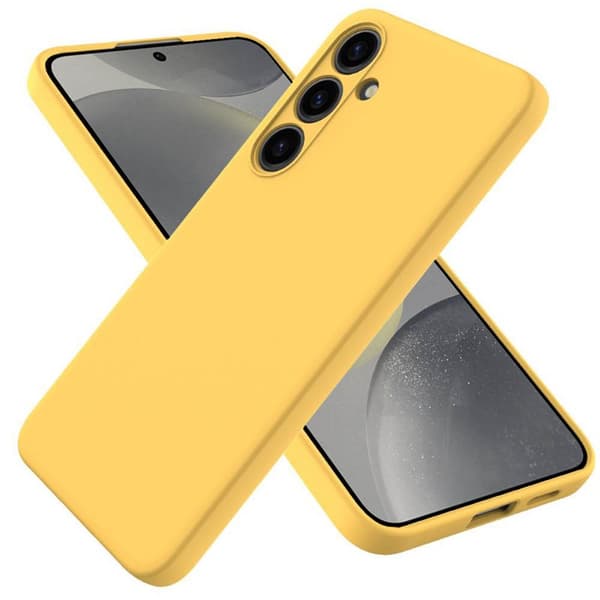 Liquid suojakuori Samsung Galaxy A25 5G - Keltainen