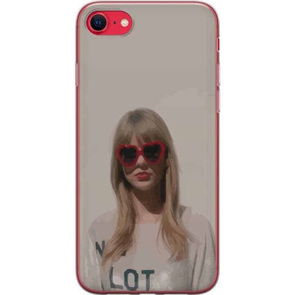 Apple iPhone SE (2020) Genomskinligt Skal Taylor Swift