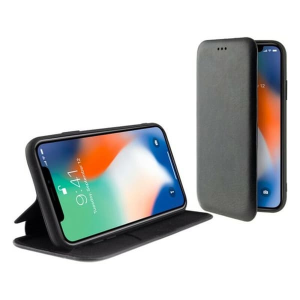Matkapuhelimen foliokotelo iPhone 11 Pro KSIX Standing Musta