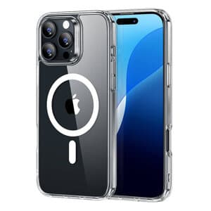 ESR Classic Hybrid (HaloLock) etui til iPhone 16 Pro (gennemsigtig)