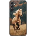 Pikkukuva 1 / 3: Samsung Galaxy A35 Läpinäkyvä kuori Juokseva Hevonen