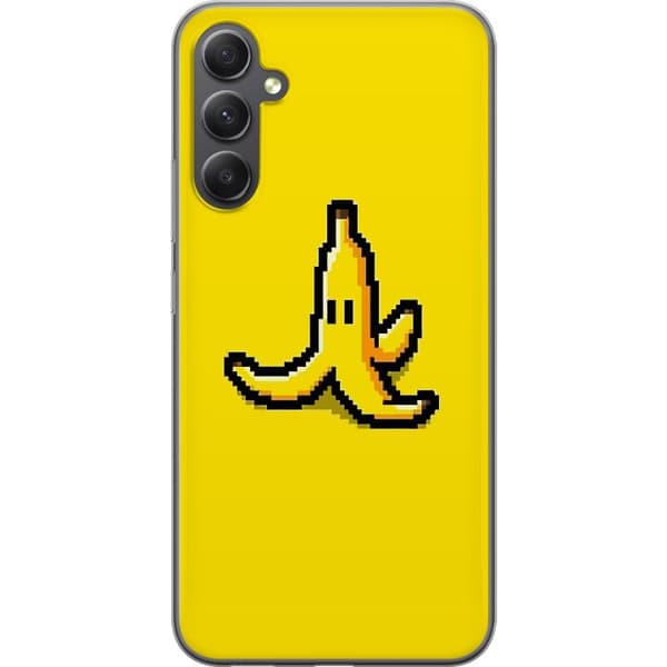 Samsung Galaxy A35 Gjennomsiktig deksel Spin ut Mario