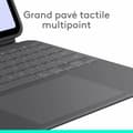 Pikkukuva 4 / 6: Tabletin kuori Logitech iPad Pro Musta Harmaa Grafiitinharmaa AZERTY QWERTY Qwerty US