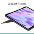 Pikkukuva 2 / 6: Tabletin kuori Logitech iPad Pro Musta Harmaa Grafiitinharmaa AZERTY QWERTY Qwerty US