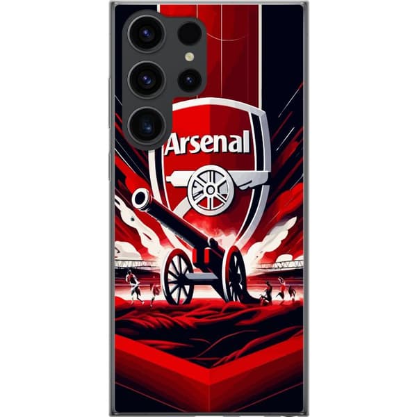 Samsung Galaxy S24 Ultra Gjennomsiktig deksel Arsenal