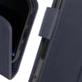 Miniatyrbild 3 av 4: Etui för iPhone 16 Pro - AVIZAR - Plånboksfodral - Video Ställ - Mörknatt - Semi-stiv