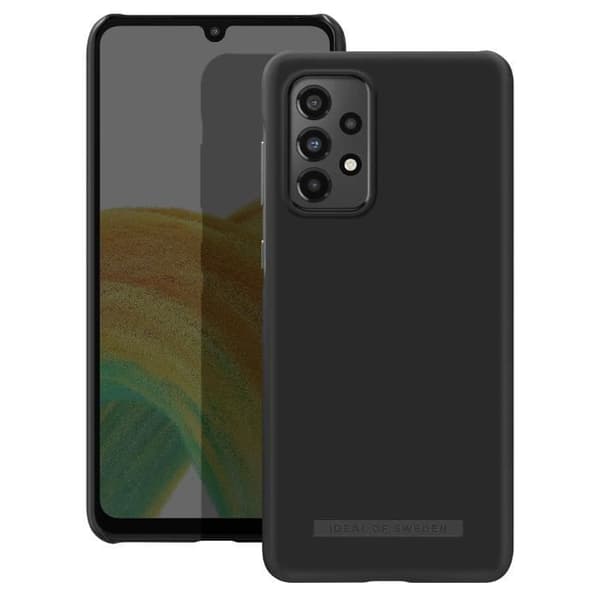 Coque - IDEAL OF SWEDEN - Samsung Galaxy A33 5G - Ultra tunn - Svart - Skydd mot repor