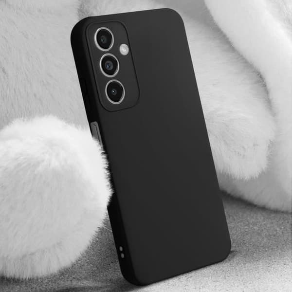 Coque - AVIZAR - Samsung Galaxy M35 - Semi-rigide - Soft-touch - Anti-spår Svart