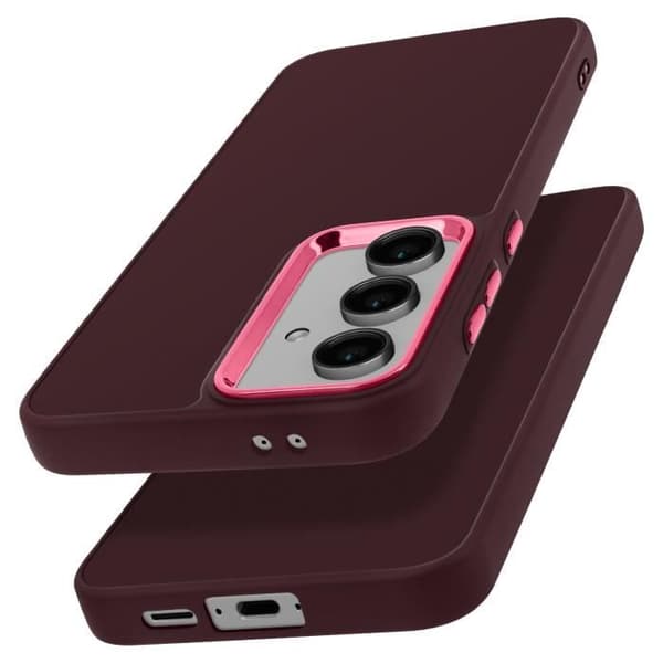 Coque - AVIZAR - Samsung Galaxy S24 FE - Silikon - Metalliserad - Skydd mot stötar och repor