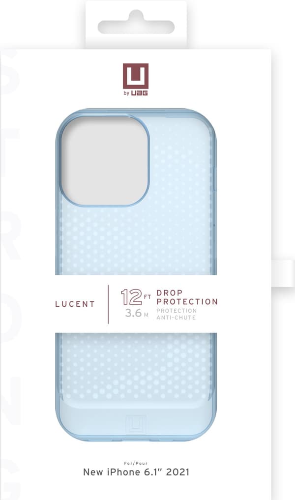 iPhone 13 Pro U Lucent Cover, Cerulean