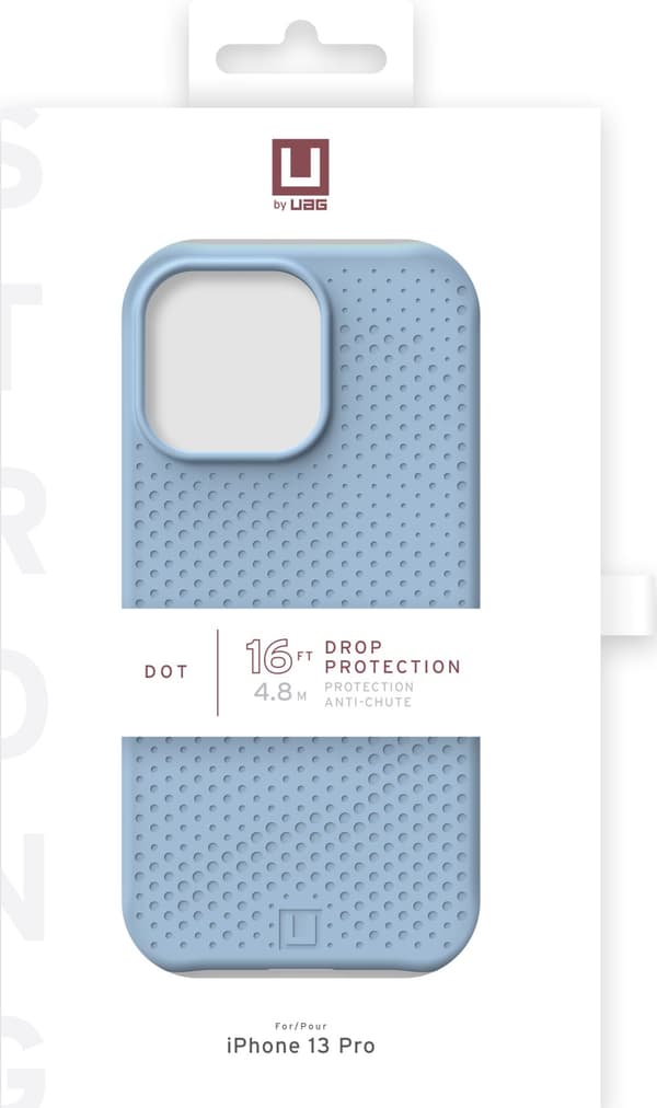 iPhone 13 Pro Max U Dot Cover, Cerulean