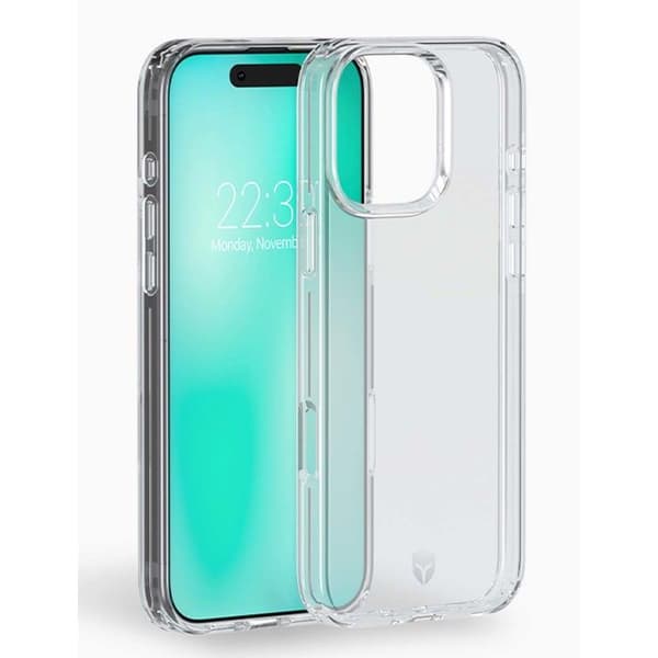 Förstärkt fodral iPhone 16 Pro Max FEEL Origin Frankrike Transparent Garanti - Livstidsgaranti Force Fodral