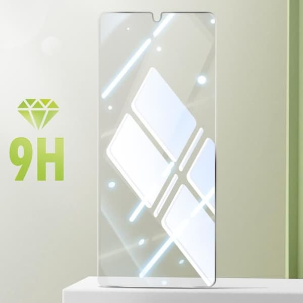 Skyddspaket för Samsung Galaxy A16 mjukt fodral och härdat glas Mayaxess Transparent