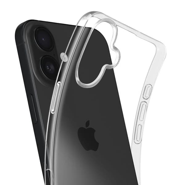 Coque - MAYAXESS - iPhone 16 - Mjuk silikon - Transparent - Skydd mot repor