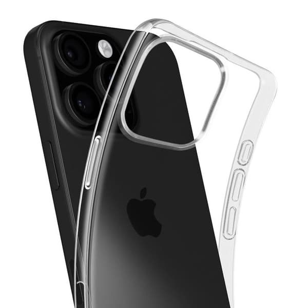 Fodral - MAYAXESS - iPhone 16 Pro Max - Mjuk silikon - Genomskinlig - Ökat skydd