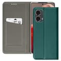 Miniatyrbild 2 av 4: Smartphone-fodral - AVIZAR - Motorola Moto G85 - Mörkgrön - Magnetkläpp - Korthållare