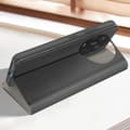 Miniatyrbild 3 av 4: Smartphonefodral - AVIZAR - Xiaomi 14 Ultra - Veganläder - Magnetisk flik - Integrerad kortficka