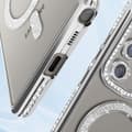 Miniatyrbild 4 av 4: Coque - AVIZAR - Samsung Galaxy S24 Ultra - Rigide - Argent - Kompatibel med MagSafe