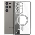 Miniatyrbild 2 av 4: Coque - AVIZAR - Samsung Galaxy S24 Ultra - Rigide - Argent - Kompatibel med MagSafe