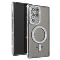 Miniatyrbild 1 av 4: Coque - AVIZAR - Samsung Galaxy S24 Ultra - Rigide - Argent - Kompatibel med MagSafe