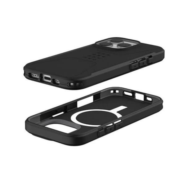 Coque - UAG - Civil - iPhone 16 Pro - Antidérapante - Hexagonalt Mönster - Svart