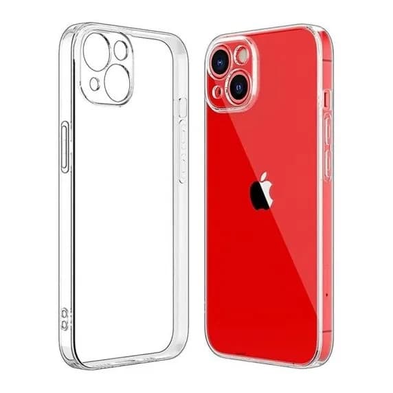 iPhone 15 Mobilskal Ultratunt TPU - Vit