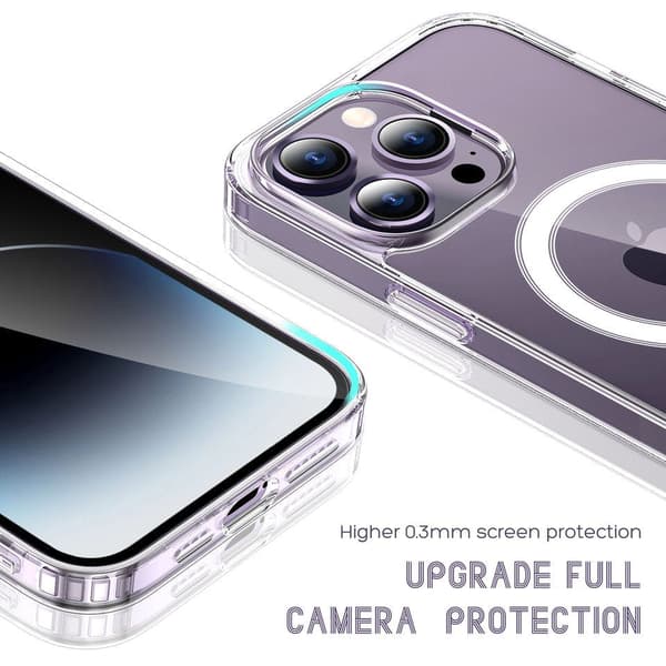 iPhone 13 Pro Black Magsafe-deksel – Perfekt passform og trådløs lading