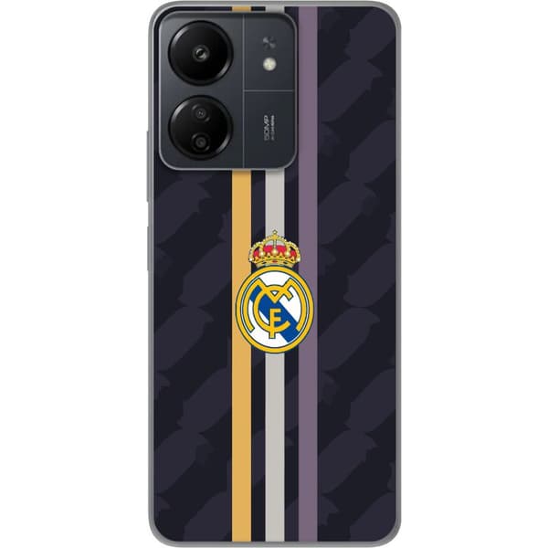 Xiaomi Redmi 13C Gennemsigtig cover Real Madrid