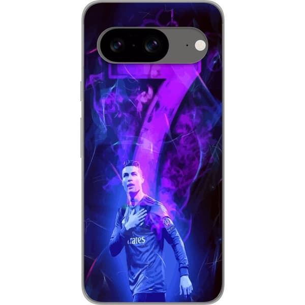 Google Pixel 8 Genomskinligt Skal Ronaldo 7