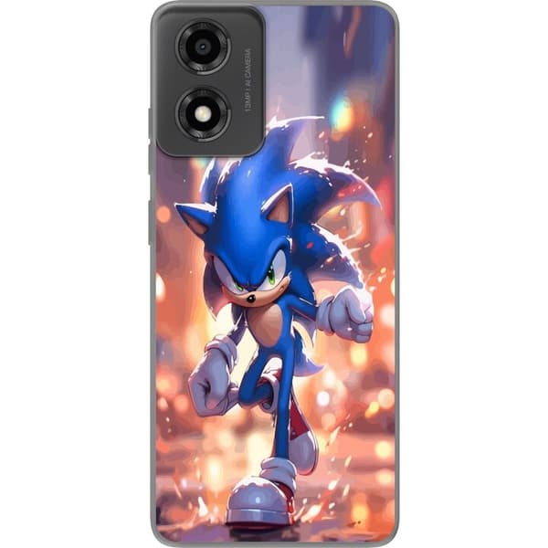 Motorola Moto E14 Genomskinligt Skal Sonic