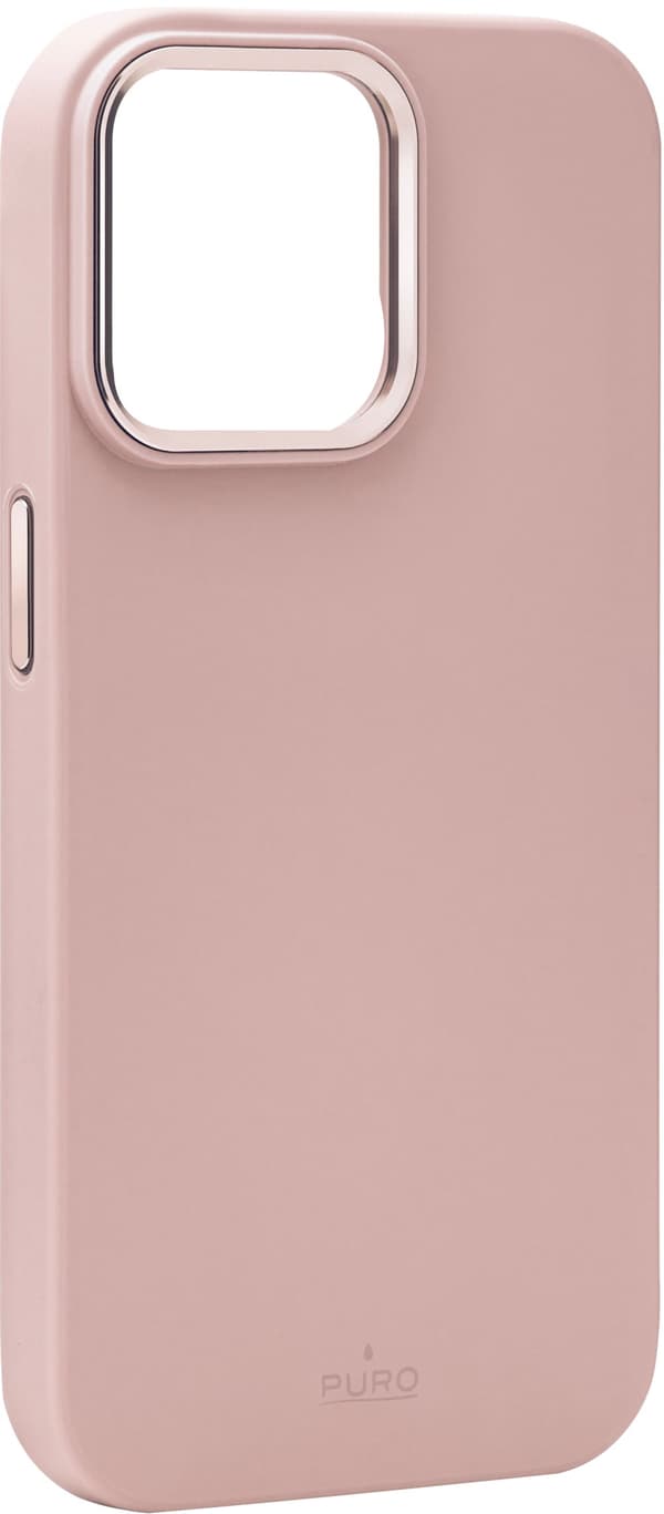 iPhone 15 Pro silicone cover ICON MAG PRO, rose