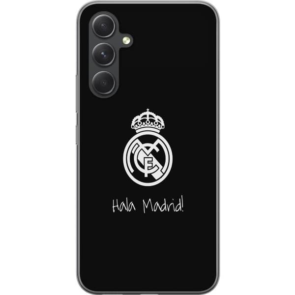Samsung Galaxy S24 FE Genomskinligt Skal Real Madrid