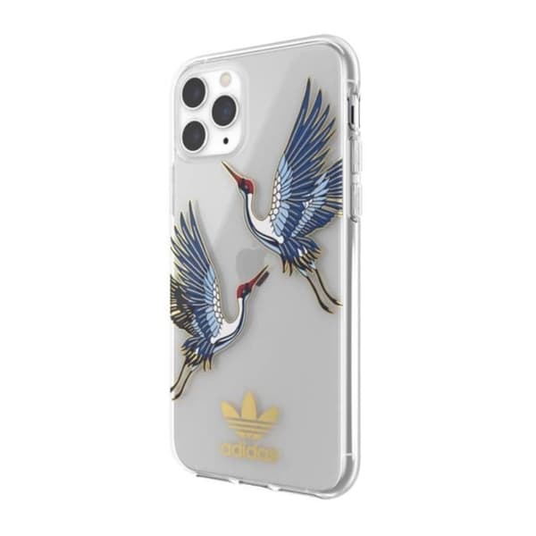 Skal för iPhone 11 Pro - Adidas - Stötabsorberande skydd - Grå - Mjuk - Kinesisk kultur