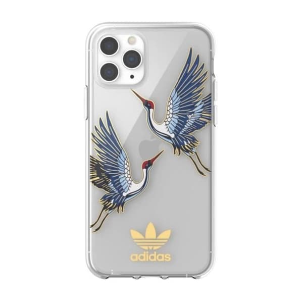 Skal för iPhone 11 Pro - Adidas - Stötabsorberande skydd - Grå - Mjuk - Kinesisk kultur